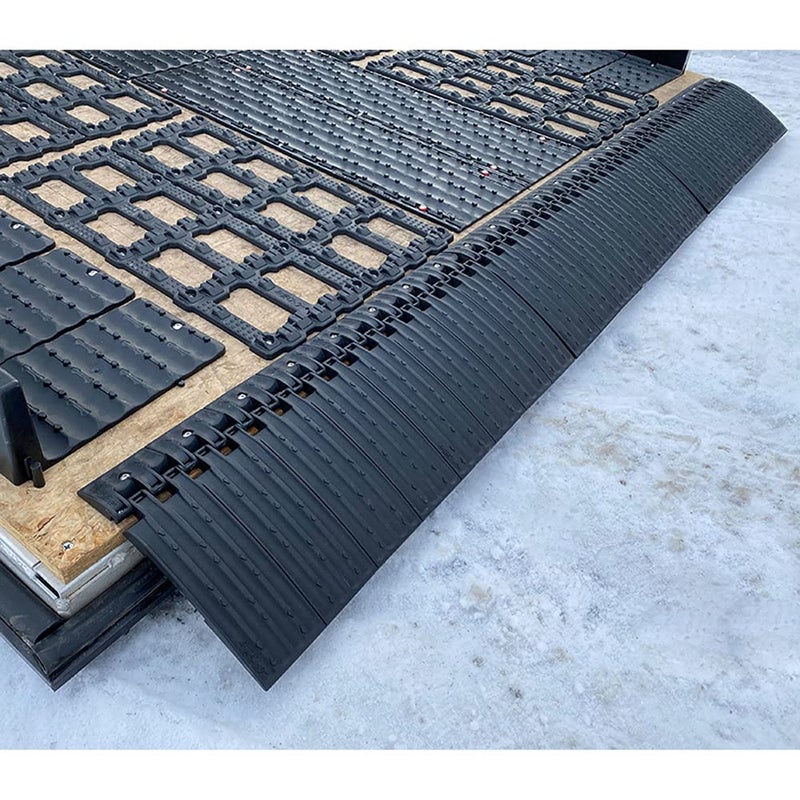 Caliber Edge Glides Trailer Ramp Edge Protectors â€“ Smooth Ground-to-Ramp Transition â€“ Edge Glides 2.0, 3-Piece Kit - Image 2